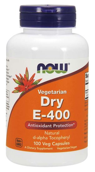 (image for) Now Foods Vitamin E-400 Dry - 100 Capsules