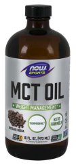 Now Foods Mct Oil - Chocolate Mocha Flavor 16 Fl oz