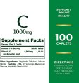 (image for) Nature's Bounty Vitamin C 1000 mg Pure Vitamin C Caplets 100 Count