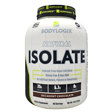 (image for) BodyLogix Natural Isolate Protein Chocolate 4 lb