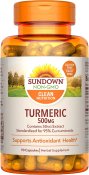 Sundown Naturals Turmeric 500mg 90 Count