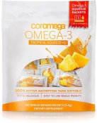 Coromega Omega-3 Tropical Orange Squeeze Packets 120 Count