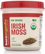 BareOrganics Raw Organic Irish Moss 8 oz