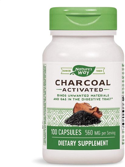 (image for) Charcoal Activated - 100 Caps