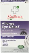 Similasan Homeopathic Allergy Eye Relief 20 single use