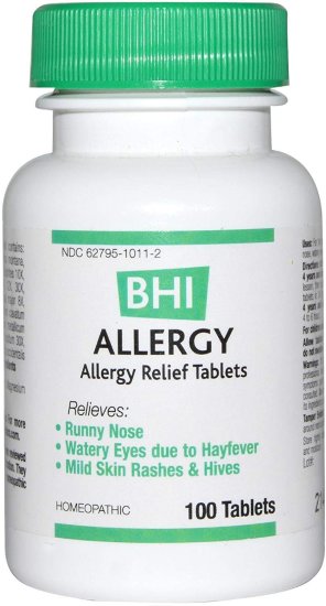 (image for) Bhi Medinatura Allergy 100 Tablets