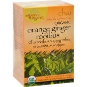 Uncle Lee's Imperial Orange Ginger Rooibus Chai Tea 18 Bags