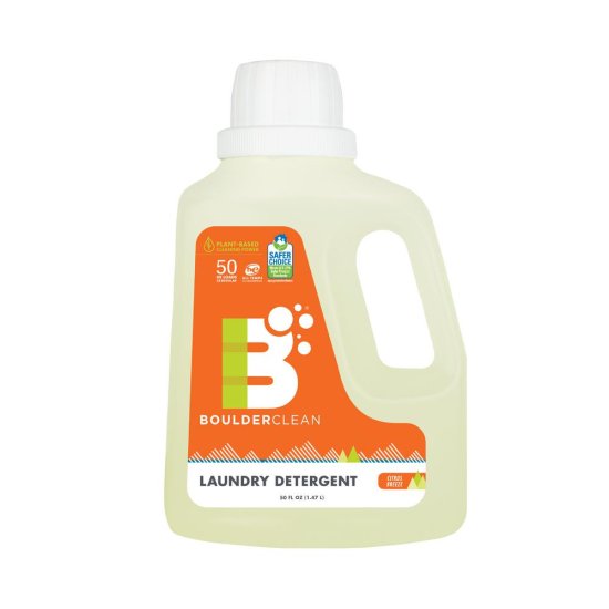 (image for) Boulder Clean Laundry Detergent Citrus Breeze 100 oz