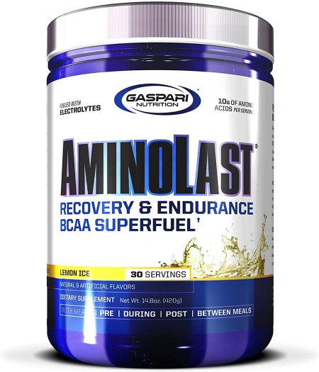 (image for) Gaspari Nutrition AminoLast 30 Servings Lemon Ice