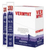 Vermont Smoke and Cure Meat Sticks Turkey Sticks Ancho Pepper 24 Count