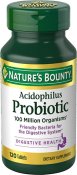 Nature's Bounty Acidophilus Probiotic Tablets 120 Count