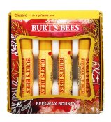 Burt's Bees Lip Balm Gift Pack Beeswax Bounty Classic Mix 4 Pack