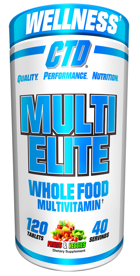 (image for) CTD Sports Multi-Elite+Energy 120 Tablets