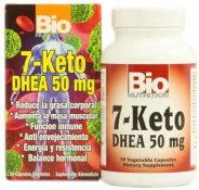 Bio Nutrition 7-Keto 50mg Dhea 50 Capsules