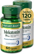 (image for) Nature's Bounty Melatonin 10mg Capsules 60 Count