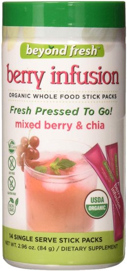 (image for) Beyond Fresh Berry Infusion Mixed Berry and Chia 14 Packets