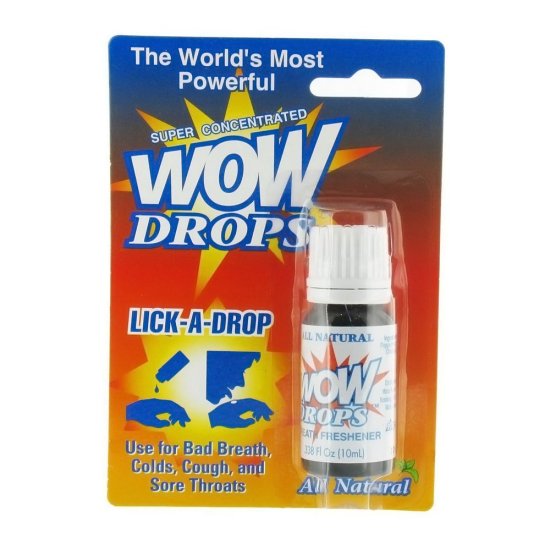 (image for) Wow Drops Breath Freshener Peppermint 0.338oz