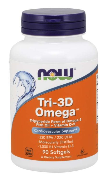 (image for) Tri-3D Omega - 90 Softgels