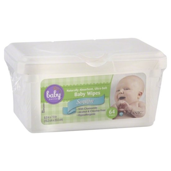 (image for) Baby Basics Scented Wipes Tub