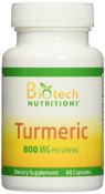 Biotech Nutritions All Natural Turmeric 60 Capsules