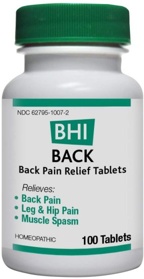 (image for) Bhi Medinatura Back Pain Relief Tablets 300mg 100 Tablets