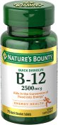 Nature's Bounty Vitamin B-12 2,500 mcg Quick Dissolve 75ct