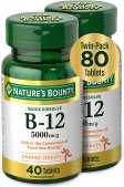 (image for) Nature's Bounty B-12 Twin Pack 40 + 40 Count