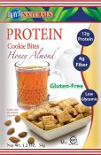 Kay's Naturals Protein Cookie Bites, Honey Almond Gluten-Free Low Fat Diabetes Friendly All Natural Flavorings 6 ct