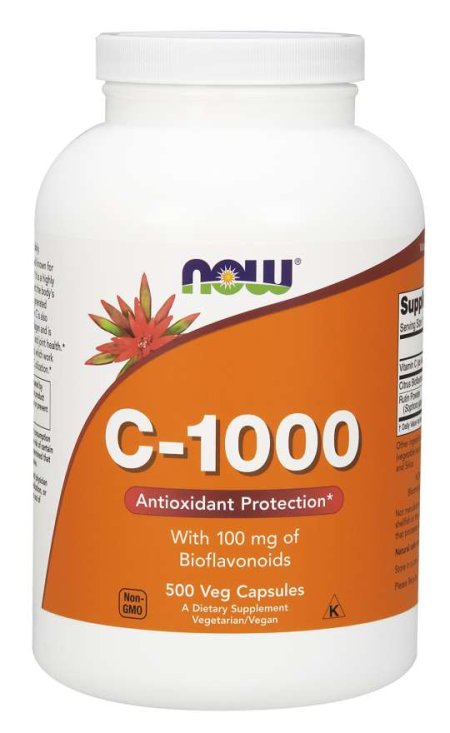 (image for) Now Foods Vitamin C-1000 - 500 Capsules