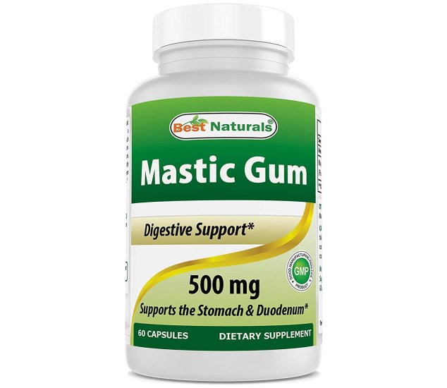 (image for) Best Naturals Mastic Gum 500 mg 60 Capsules