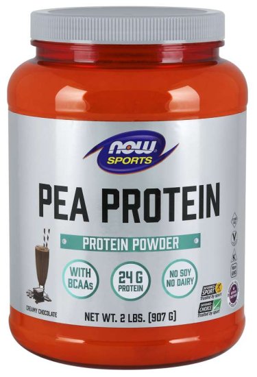 (image for) Now Foods Pea Protein Chocolate 2 lbs