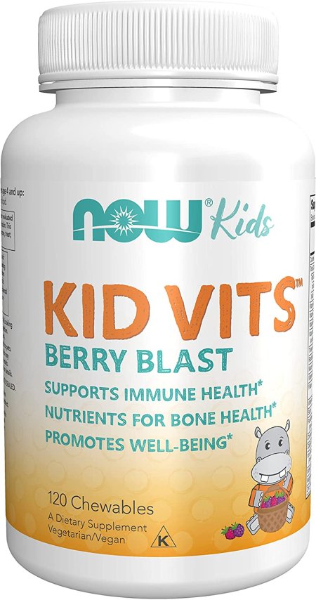 (image for) Now Foods Kid Vits Berry Blast 120 Chewables