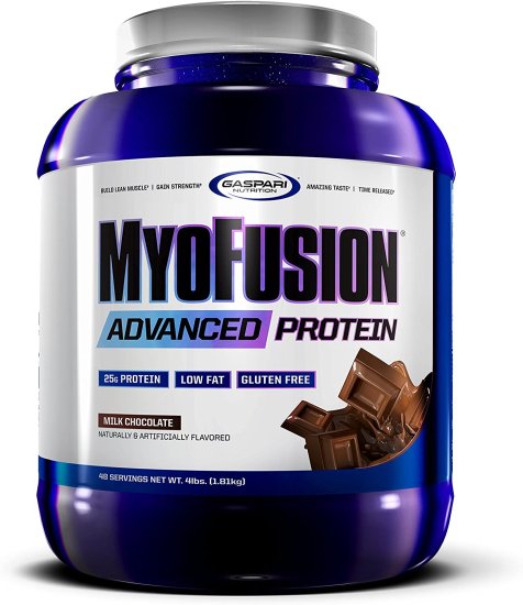 (image for) Gaspari Nutrition MyoFusion Advanced Protein Chocolate 4 lbs