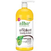 Alba Botanica Very Emollient Coconut Rescue Body Lotion 32 oz