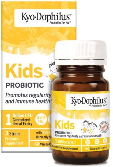 (image for) Kyolic Kyo-Dophilius Kids Probiotic 60 Tablets