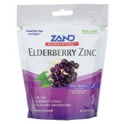 Zand Herbalozenge Elderberry Zinc Sweet Elderberry 80 Lozenges