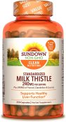 Sundown Naturals Milk Thistle XTRA Capsules 250 Count