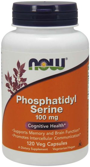 (image for) Phosphatidyl Serine 100 mg - 120 Veg Capsules