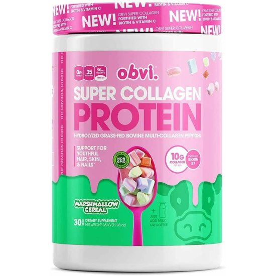 (image for) OBVI Super Collagen Marshmallow Cereal 30 Servings