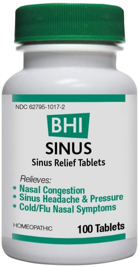 (image for) Bhi Medinatura Sinus Relief Tablets 100 ct