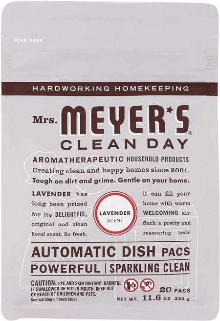 (image for) Mrs. Meyer's Clean Automatic Dishwasher 20 Pods Lavender