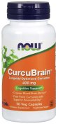 CurcuBrain 400 mg - 50 Veg Capsules