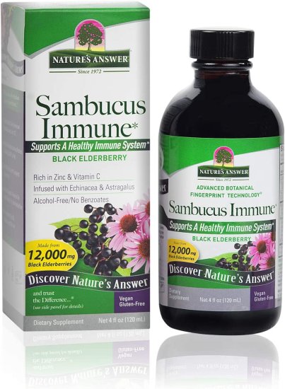 (image for) Nature\'s Answer Sambucus Immune 4 oz