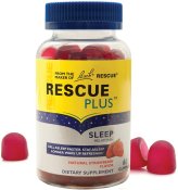 Bach Rescue Plus Sleep Gummy Strawberry Flavor 60 Count