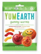 YumEarth Organics Gummy Worms 2.5oz Bag