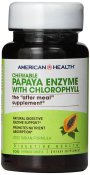 American Health Papaya Enzyme with Chlorophyll 100 Tablets