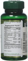 (image for) Nature's Bounty Vitamin B Complex with Folic Acid plus Vit C T/R Tablets 125ct