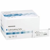 McKesson Lubricating Jelly 5 Gram Individual Packets 144 Count Box