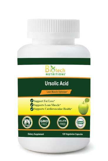 (image for) Biotech Nutritions Ursolic Acid 120 Vegetarian Capsules