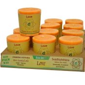 Aloha Bay Chakra Energy Votive Candle Love 12 Count